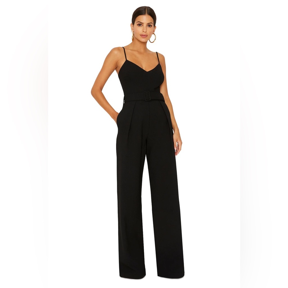 Black Halo Evie Jumpsuit Side 6